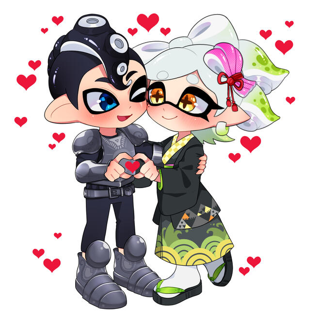 Chibi couple