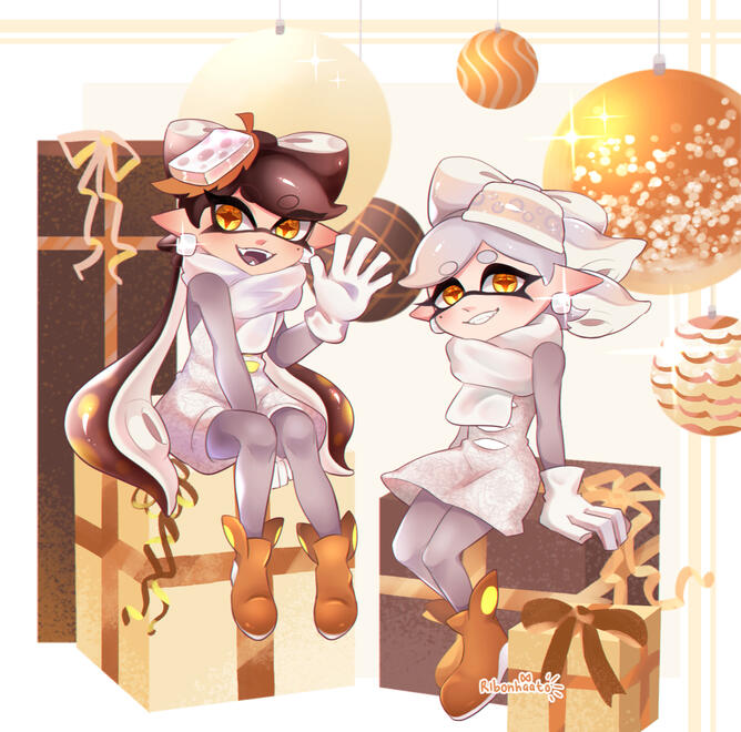 Squidsisters fullbody